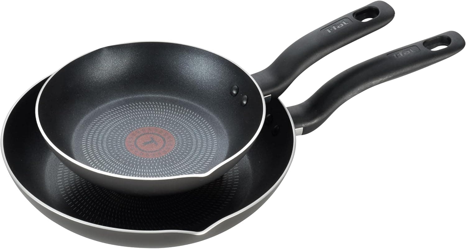 T-Fal Initiatives Non Stick Fry Pan 2 Piece