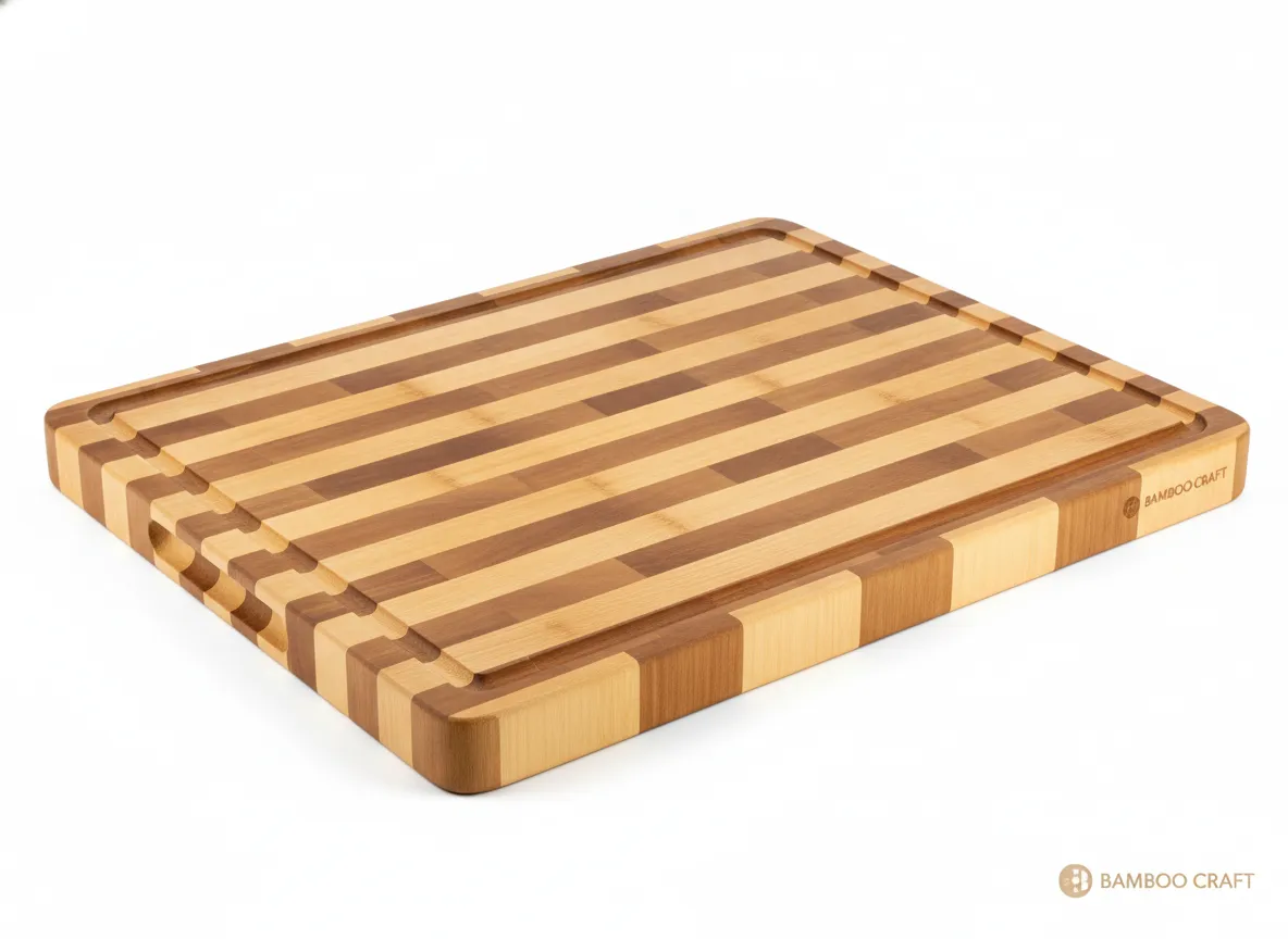 Allsum Bamboo Cutting Board 16x11 Butcher Block