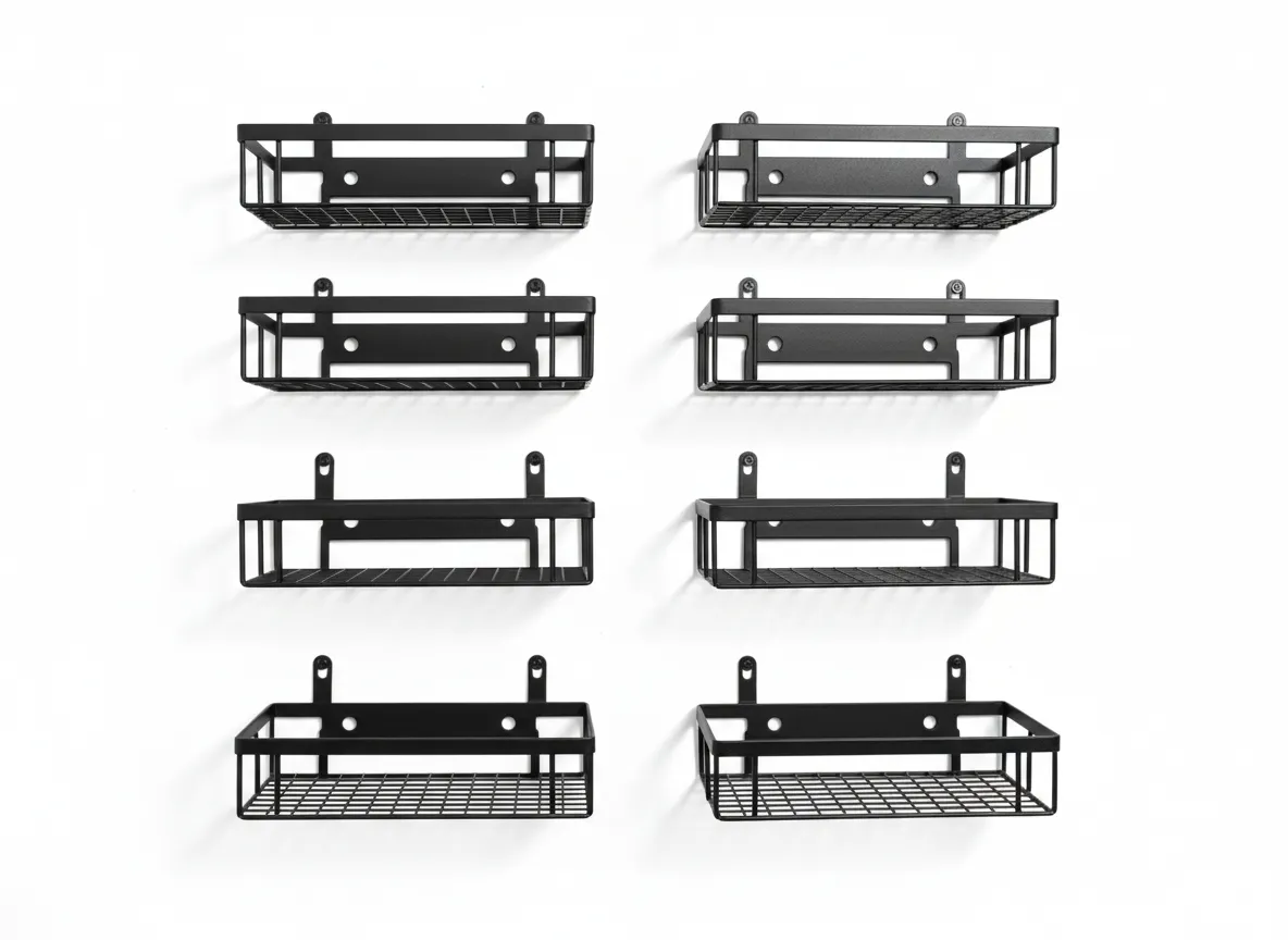 ZICOTO Space Saving Spice Rack 4-Pack